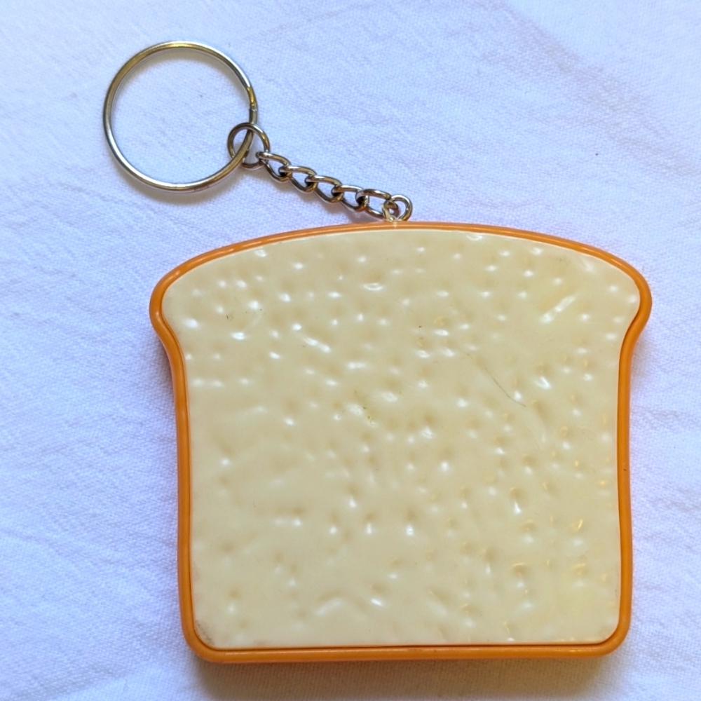 Kidpreneur Hand Made, Upcycled Toast Keychain